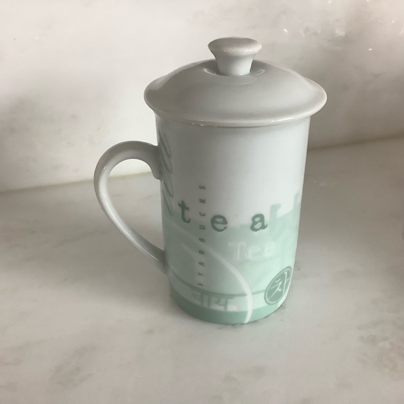 Vintage 1998 Starbucks Tea of Many Lands Tea Mug With Lid - Picture 3 of 9